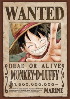 AB-208-034 Artbox Ensky Animation ONE PIECE WANTED Monkey D Luffy