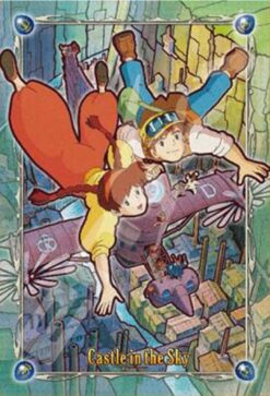 AB-300-AC040 Artbox Ensky Hayao Miyazaki Studio Ghibli Laputa Castle in the Sky Art Crystal