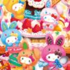 B-31-390 Beverly Sanrio Hello Kitty and Colorful Bunny