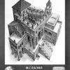 B-61-223 Japan Puzzle M.C.Escher - Ascending and Descending
