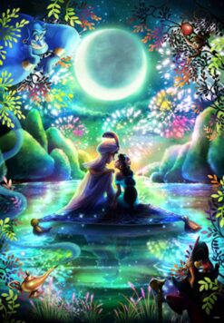 D-1000-028 Tenyo Disney Princess Jasmine Aladdin