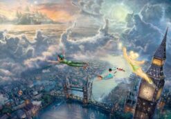 D-1000-031 Tenyo Disney Tinker Bell Peter Pan Fly to Never Land
