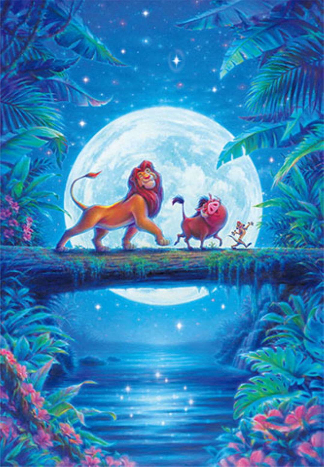 D-1000-047 Tenyo Disney The Lion King Moon Light Collection