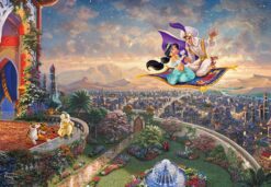 D-1000-049 Tenyo Disney Princess Jasmine Aladdin
