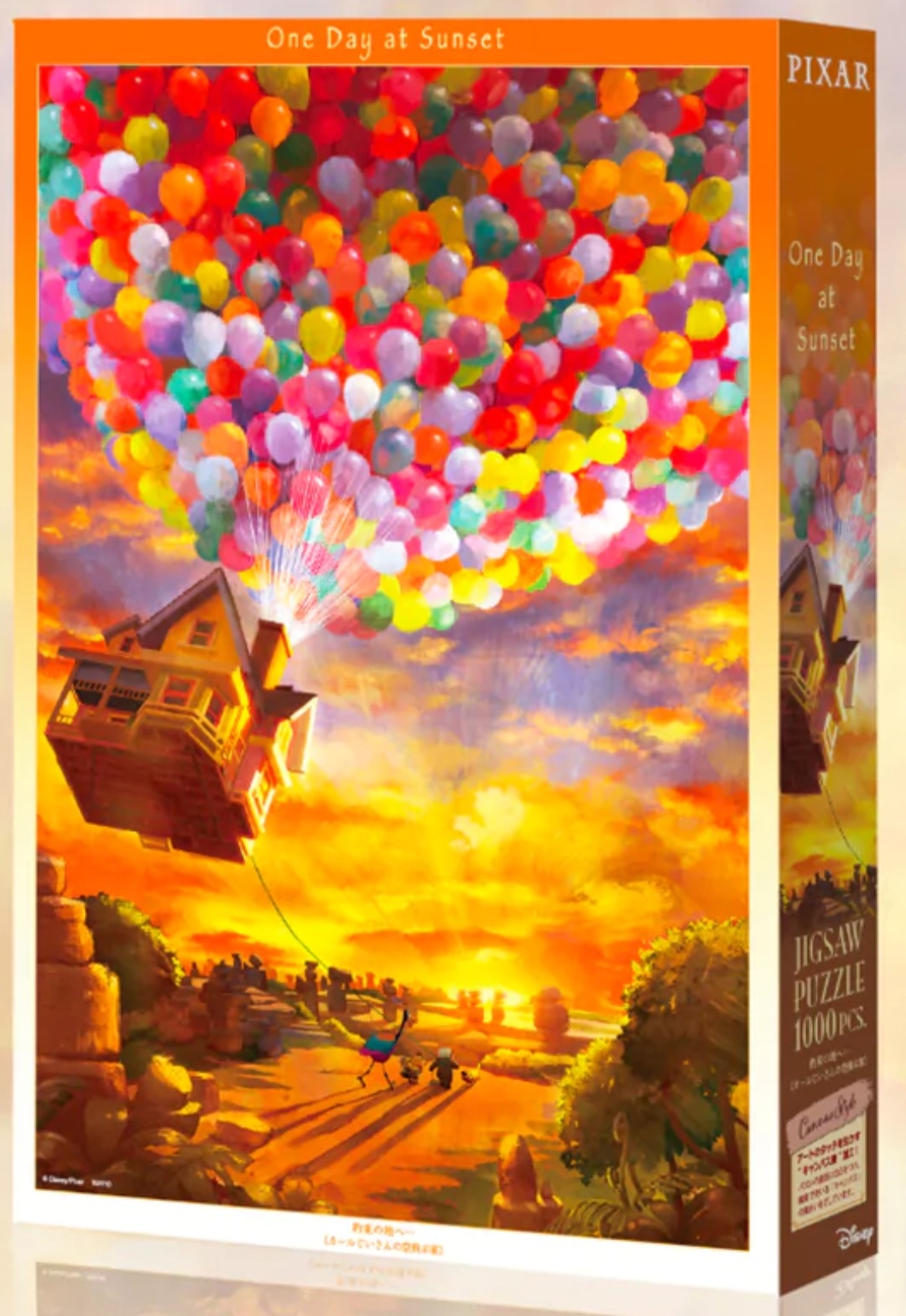 D-1000-086 Tenyo Disney Pixar One Day at Sunset Grandpa Karl's Flying House