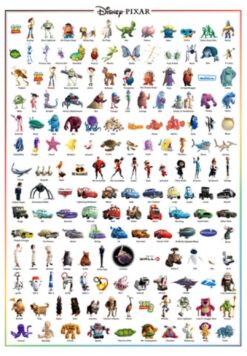 D-1000-380 Tenyo Disney Pixar Characters Collection