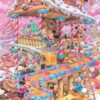 D-1000-421 Tenyo Disney Funniest Sweets Home Mickey Minnie