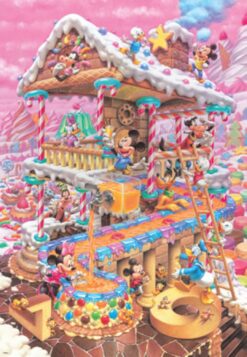 D-1000-421 Tenyo Disney Funniest Sweets Home Mickey Minnie