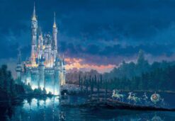 D-1000-438 Tenyo Disney Princess Cinderella Castle Moment Away