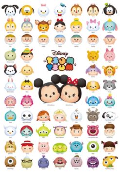 D-1000-447 Tenyo Disney Tsum Tsum Lineup