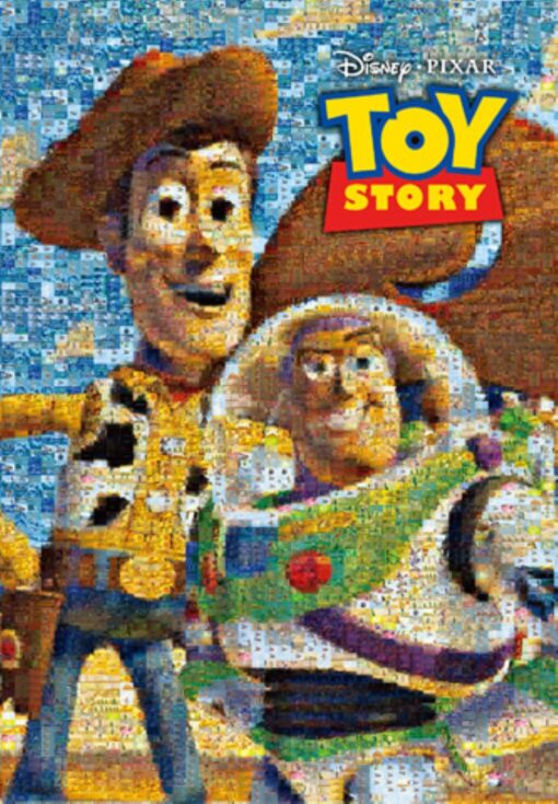 D-1000-453 Tenyo Disney Pixar Toy Story Buzz Lightyear Woody Mosaic ...