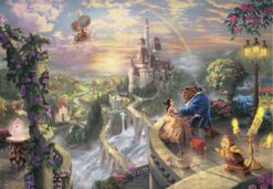 D-1000-487 Tenyo Disney Princess Belle Beauty and the Beast