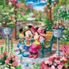 D-1000-493 Tenyo Disney Mickey Minnie Mouse Royal Garden
