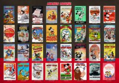 D-1000-496 Tenyo Disney Mickey Mouse Movie Poster Collection