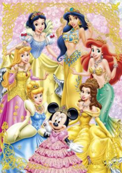 D-108-705 Tenyo Disney Princess and Minnie Mouse