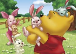 D-108-708 Tenyo Disney Winnie the Pooh Piglet and Friends