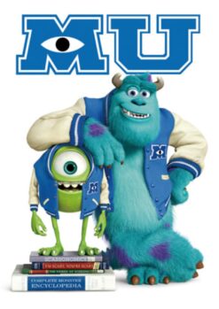 D-108-740 Tenyo Disney Pixar Monsters University Mike and Sally