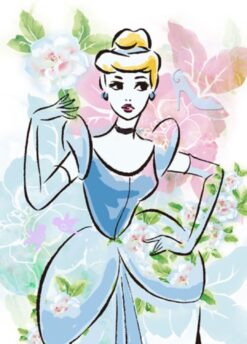 D-108-779 Tenyo Disney Flower Princess Cinderella