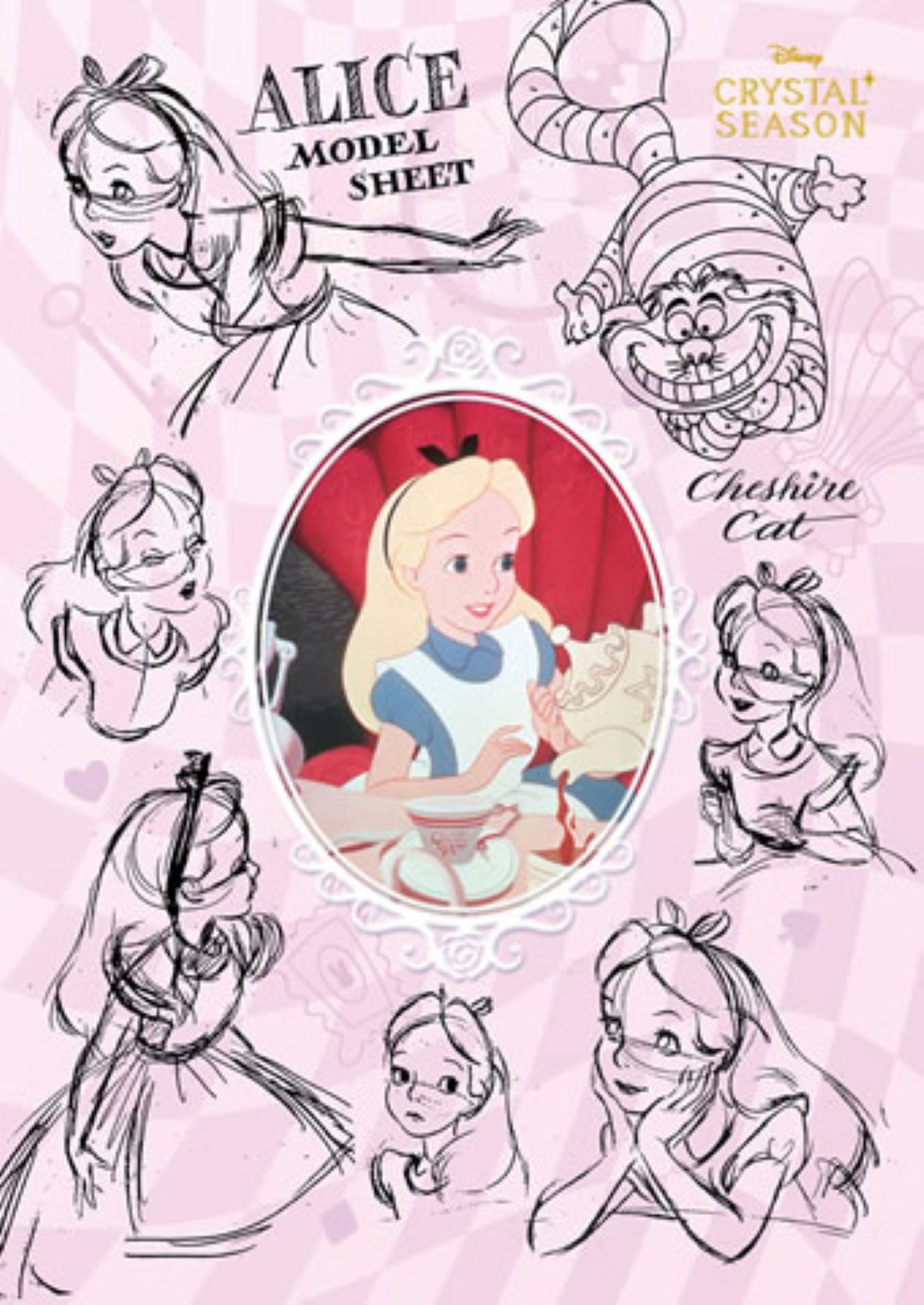 D-108-791 Tenyo Disney Alice in Wonderland Crystal Season