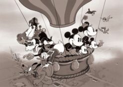 D-108-810 Tenyo Disney Mickey Mouse 90th Birthday Balloon Journey