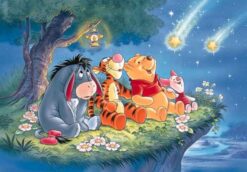 D-108-838 Tenyo Disney Winnie the Pooh Piglet - Meteor shower