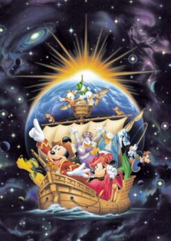 D-108-860 Tenyo Disney Mickey Mouse Minnie Mouse and Friends