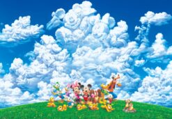 D-108-993 Tenyo Disney Mickey Minnie Mouse and Friends Gallery in Sky