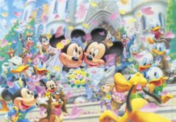 D-108-994 Tenyo Disney Minnie and Mickey Church Wedding