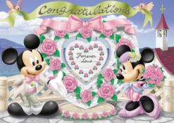 D-200-861 Tenyo Disney Minnie Mouse and Mickey Mouse