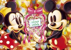 D-200-891 Tenyo Disney Minnie and Mickey Mouse Memory Bouquet