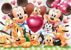 D-200-901 Tenyo Disney Minnie Mouse and Mickey Mouse