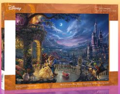 D-2000-632 Tenyo Disney Princess Belle Beauty and the Beast Dancing in the Moonlight