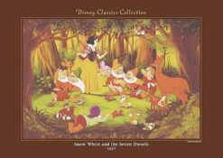 D-300-158 Tenyo Disney Princess Snow White and the Seven Dwarfs