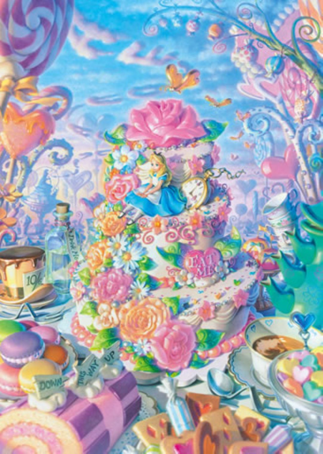 D-300-247 Tenyo Disney Alice in Wonderland