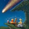 D-300-704 Tenyo Disney Winnie the Pooh Meteor Shower