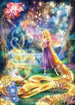 D-500-442 Tenyo Disney Princess Rapunzel Shining Magical Hair Fantastical Art