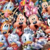 D-500-443 Tenyo Disney Minnie Mouse Mickey Mouse and Friends