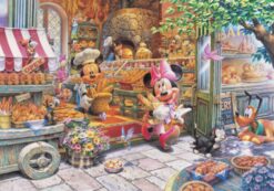 DH-108-748 Tenyo Disney Minnie Mickey Morning Bakery Shop