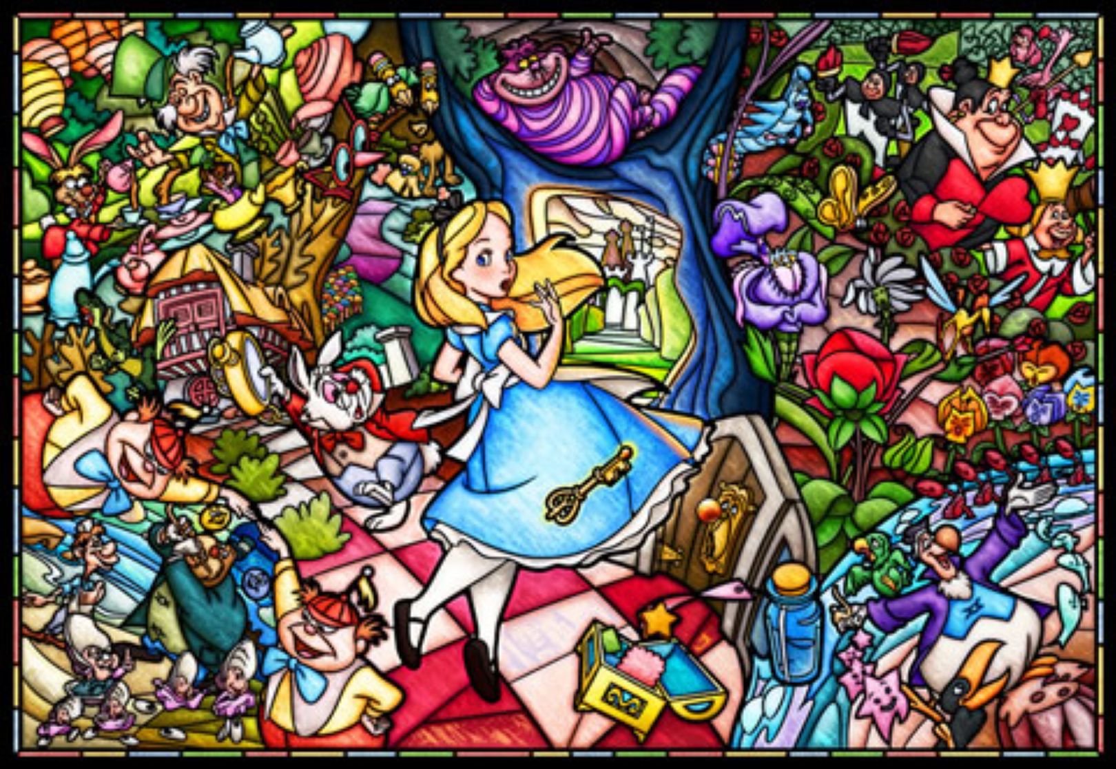 DP-1000-027 Tenyo Disney Alice in Wonderland