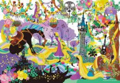 DS-1000-772 Tenyo Disney Princess Rapunzel Brilliant Colors