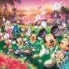 DSG-266-739 Tenyo Disney Minnie Mickey Mouse Hawaiian Wedding
