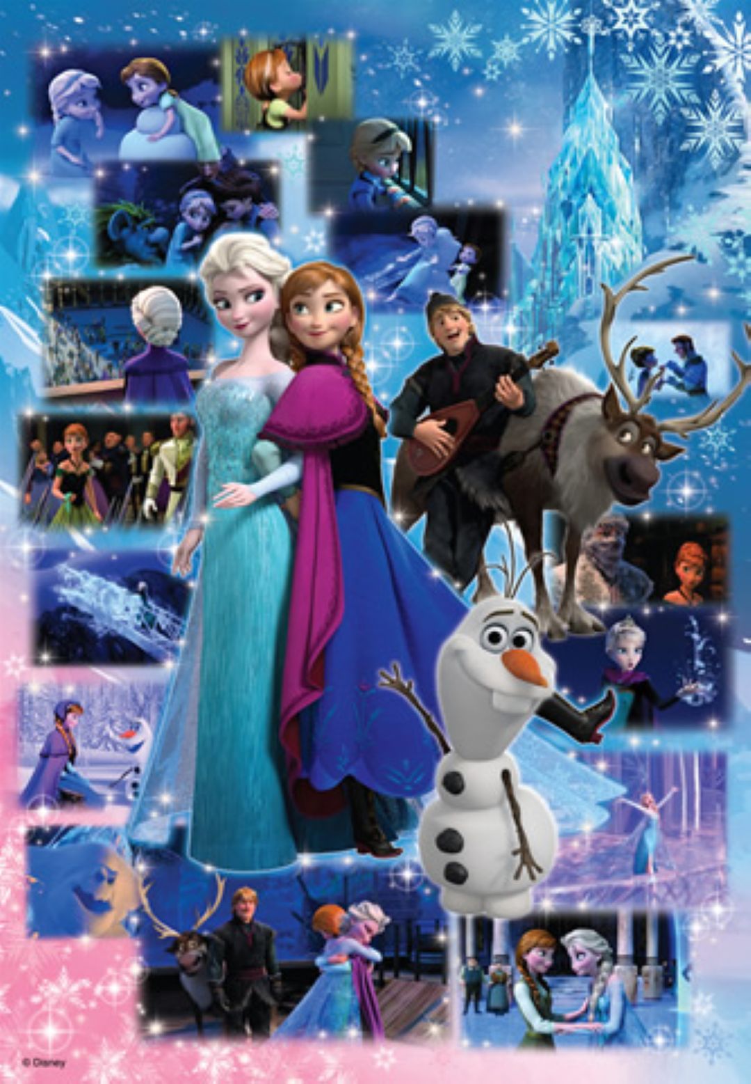 DSG-500-461 Tenyo Disney Frozen The Snow Queen and Anna