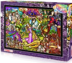 DSG-500-622 Tenyo Disney Princess Rapunzel Story Stained Glass on the Tower