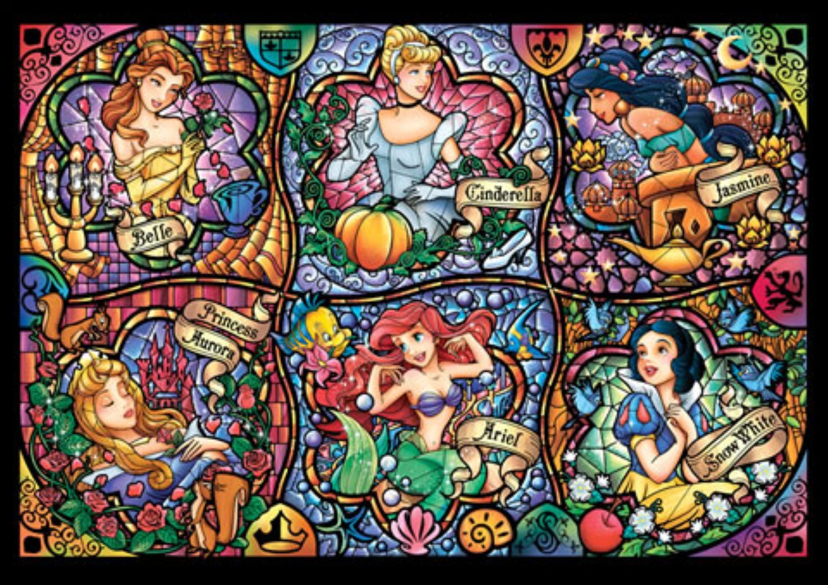 DW-1000-433 Tenyo Disney Princess Cinderella Snow White Buddy